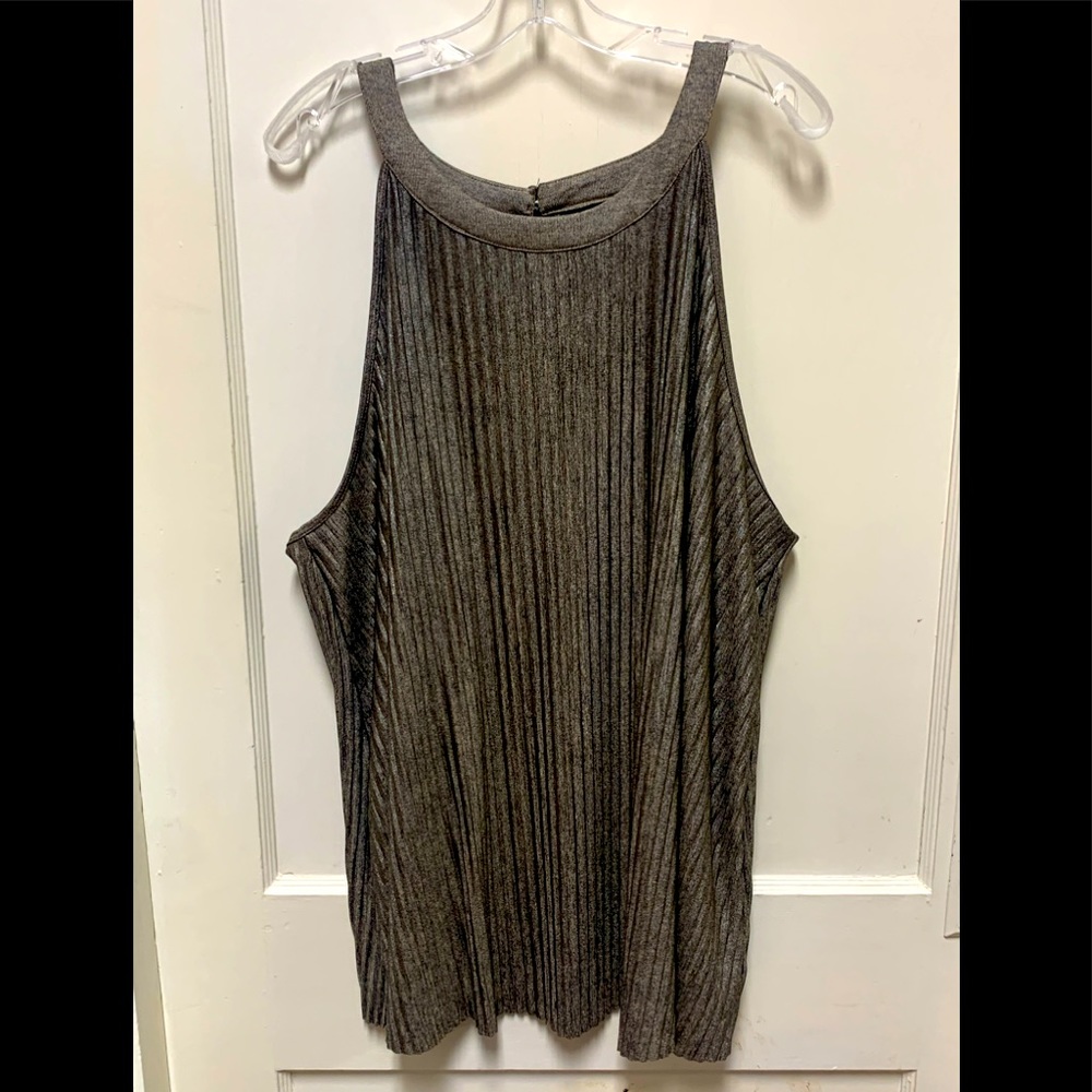 TORRID 4X PEWTER/COPPER CAMISOLE